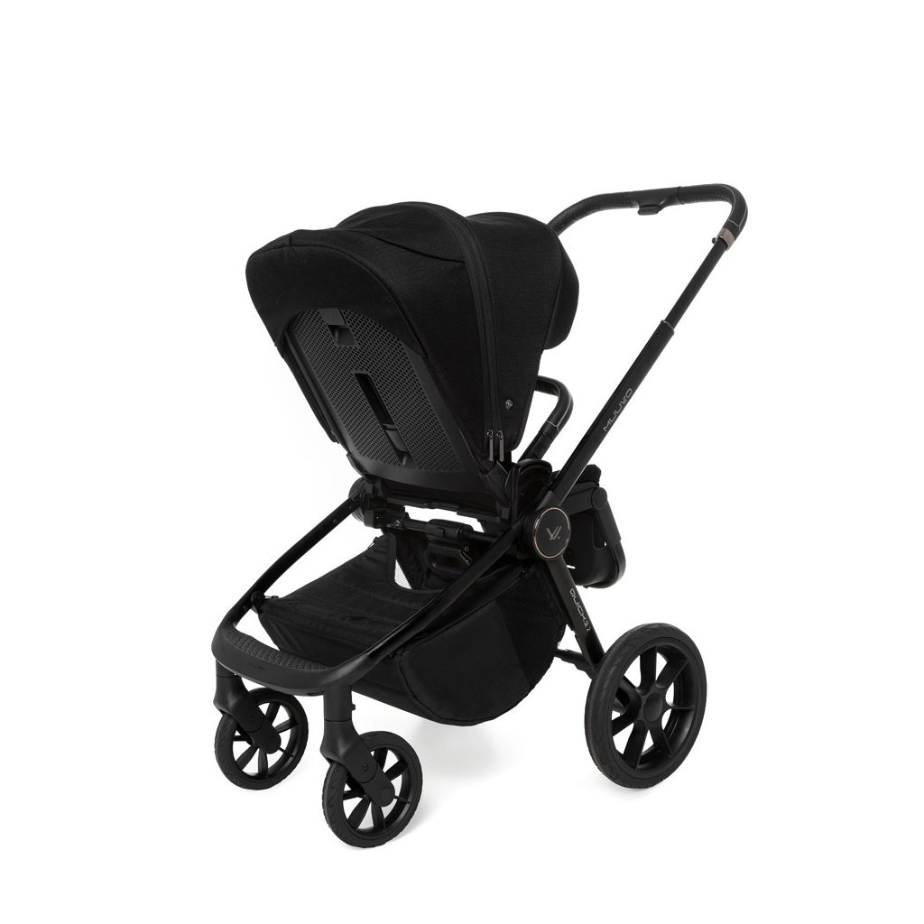 MUUVO  Kombinált babakocsi Quick SE 2 Chromium black szett 2in1