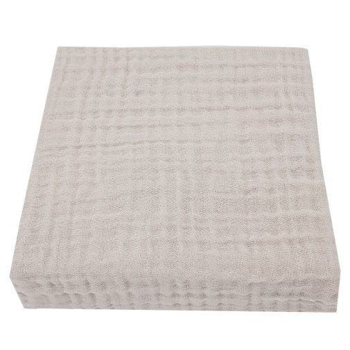 EKO Muszlin lepedő Beige 60x120 cm