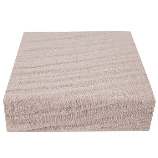 EKO Muszlin lepedő Powder pink 60x120 cm