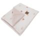 EKO Takaró pamut kétoldalas bársonyos alátéttel Beige Meadow 100x80cm
