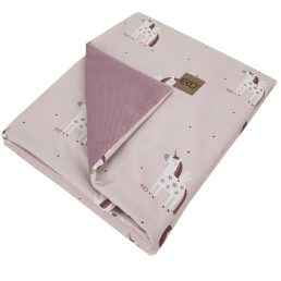   EKO Takaró pamut kétoldalas bársony alátéttel Unicorn 100x80cm