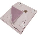 EKO Takaró pamut kétoldalas bársony alátéttel Unicorn 100x80cm