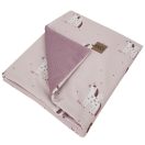 EKO Takaró pamut kétoldalas bársony alátéttel Unicorn 100x80cm