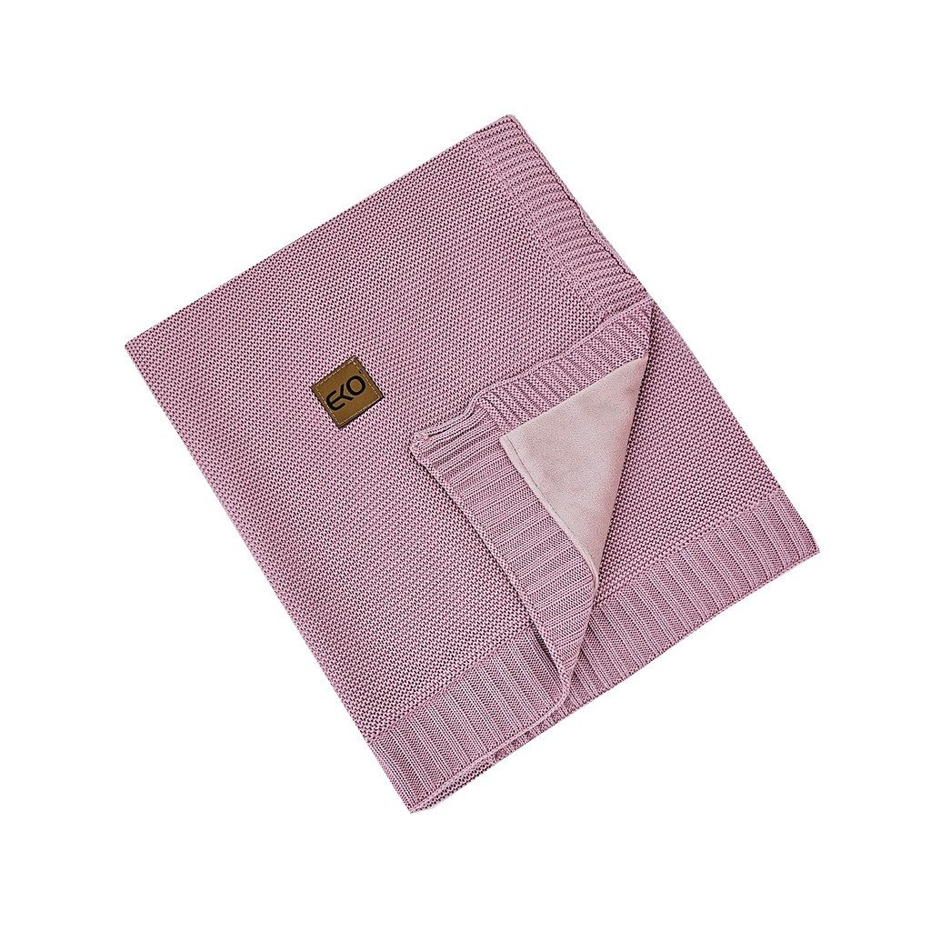 EKO Bambusz takaró szőrme béléssel Lilac 100x80 cm