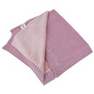 EKO Bambusz takaró szőrme béléssel Lilac 100x80 cm