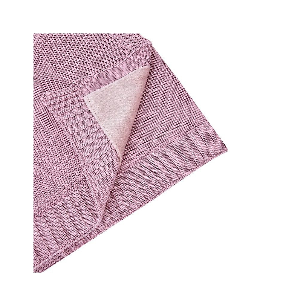 EKO Bambusz takaró szőrme béléssel Lilac 100x80 cm