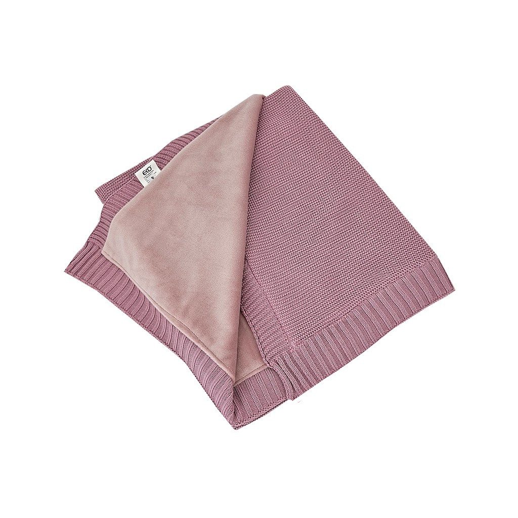 EKO Bambusz takaró szőrme béléssel Lilac 100x80 cm