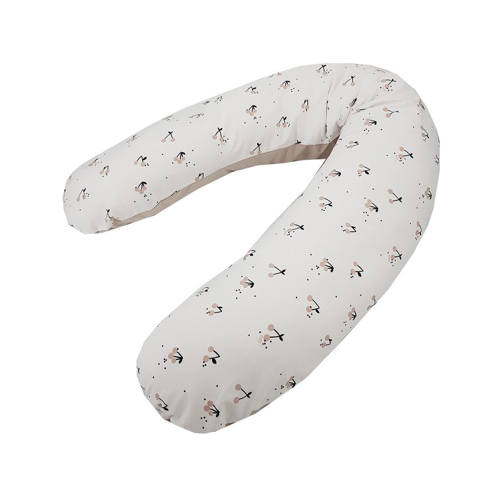 EKO Szoptatós párna velvet Cherry 180cm