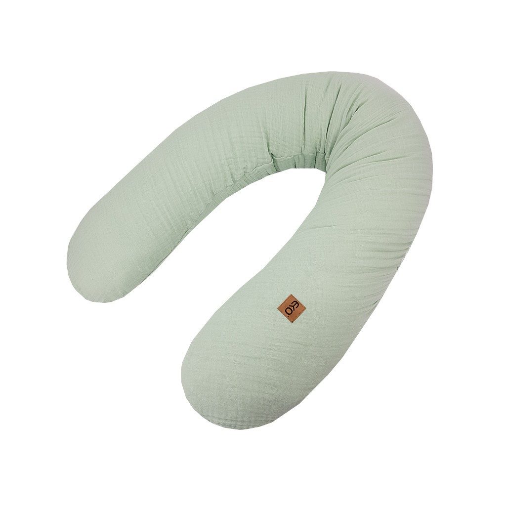 EKO Szoptatós párna muszlinból Mentol 180 cm