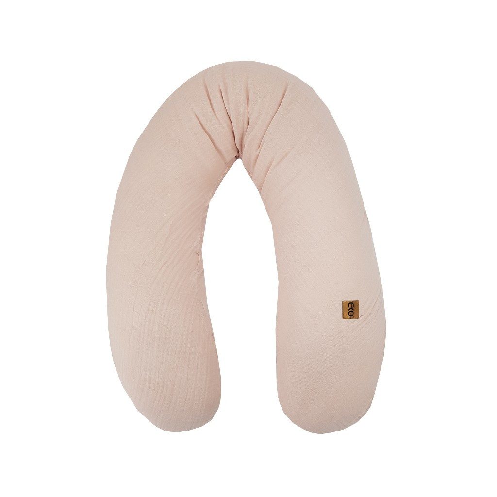 EKO Párna szoptatáshoz muszlin Powder pink 180 cm