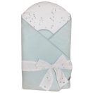 EKO Babatakaró pamut nyomtatással és kókusz belsővel Mentol