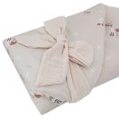 EKO Muszlin pólya kókusz kivehető betéttel Bees Muselin Beige 75x75 cm