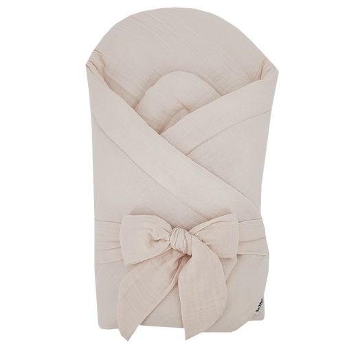 EKO Muszlin pólya bélelés nélkül Beige 75x75 cm