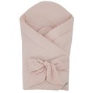 EKO Muszlin pólya megerősítés nélkül Powder pink 75x75 cm