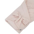 EKO Muszlin pólya megerősítés nélkül Powder pink 75x75 cm