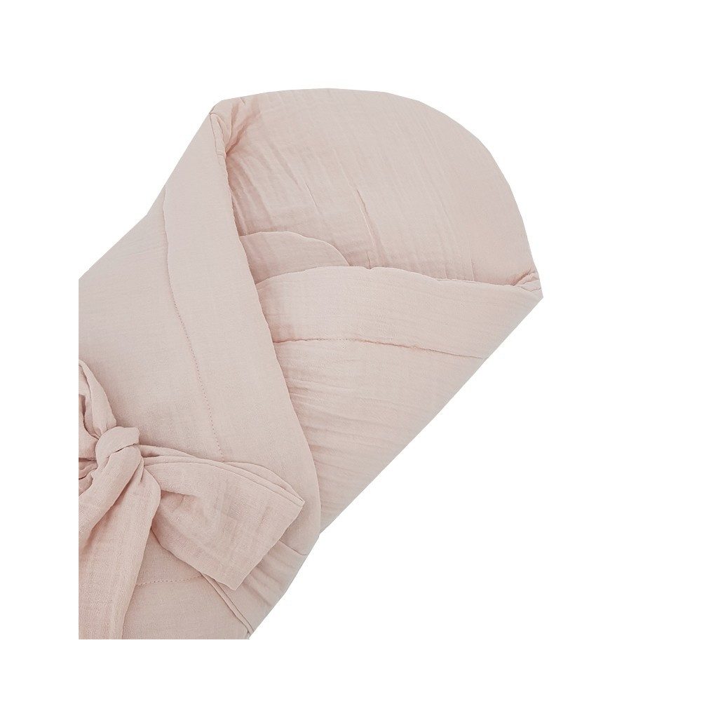 EKO Muszlin pólya megerősítés nélkül Powder pink 75x75 cm