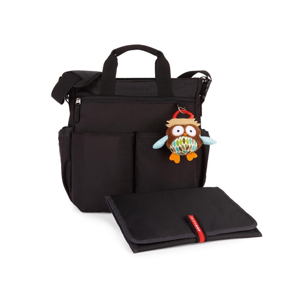 SKIP HOP Duo Signature pelenkázótáska fekete