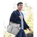 SKIP HOP Duo Signature pelenkázótáska szürke melírozott