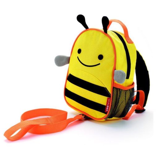 SKIP HOP Zoo Hátizsák biztonsági pórázzal Méhecske 1év+