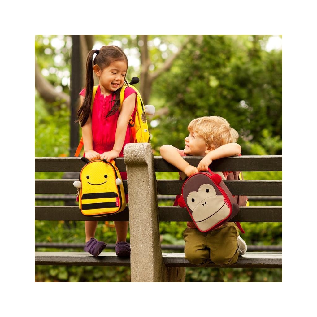 SKIP HOP Zoo Hátizsák biztonsági pórázzal Méhecske 1év+