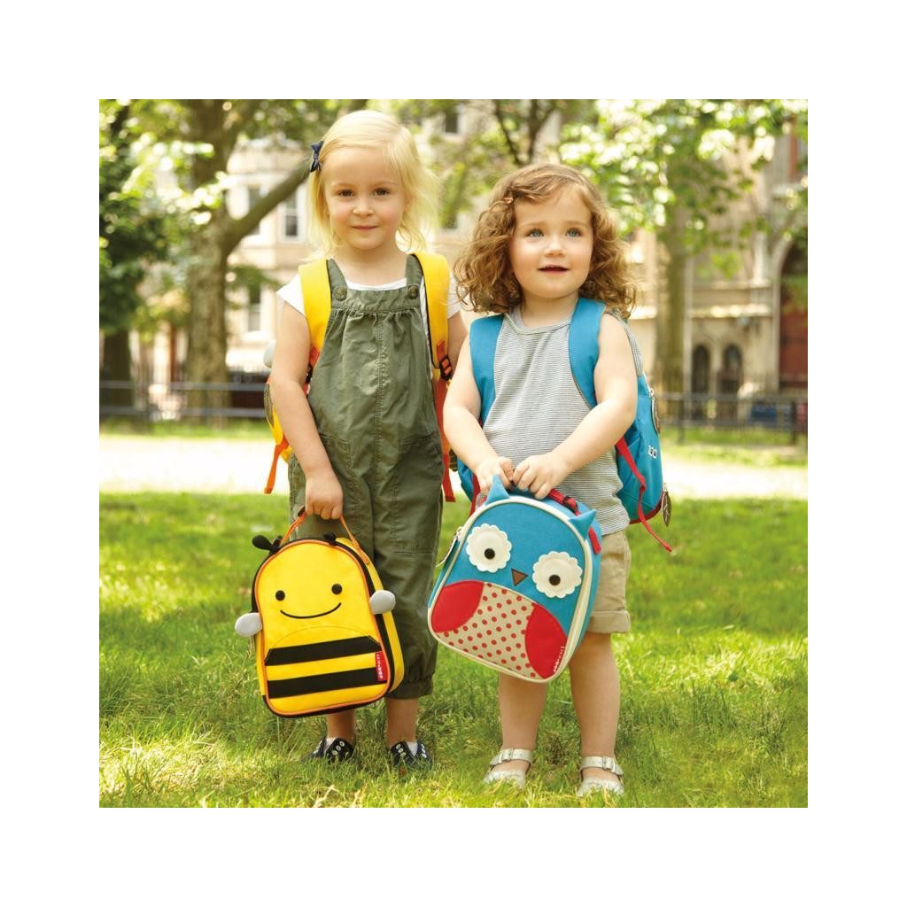 SKIP HOP Zoo Hátizsák biztonsági pórázzal Méhecske 1év+