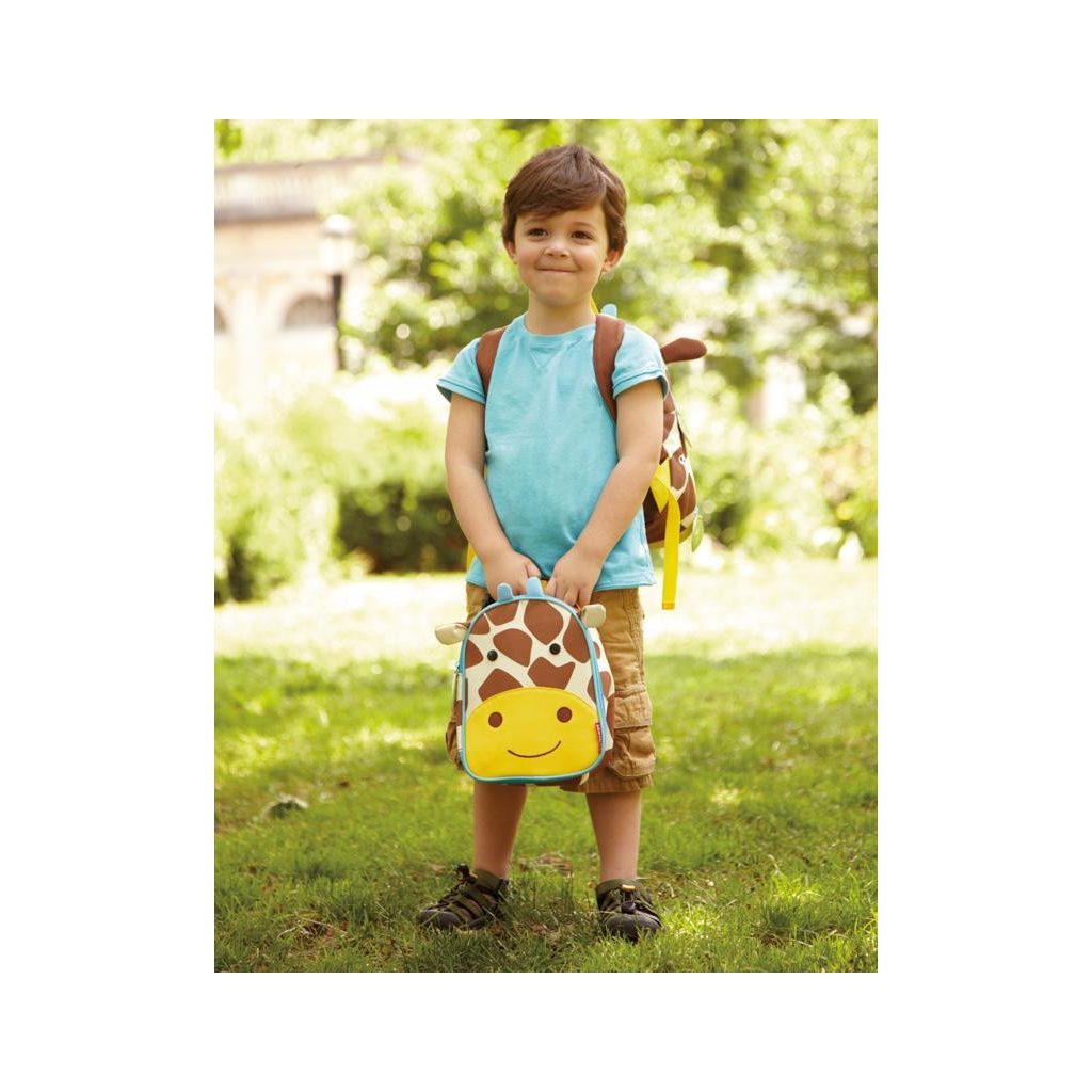 SKIP HOP Zoo Hátizsák biztonsági pórázzal Zsiráf 1év+