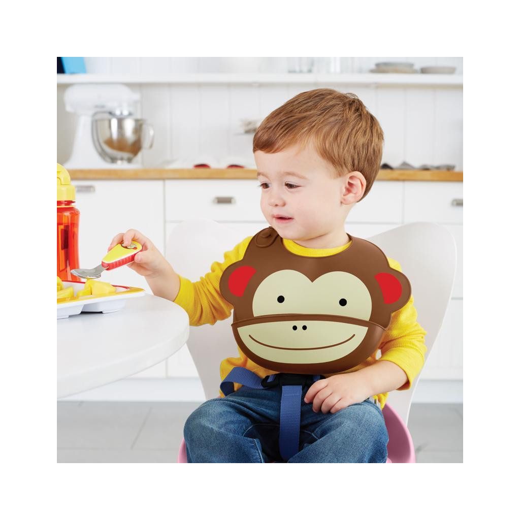 SKIP HOP Zoo Bryndák szilikon Majom 6h+