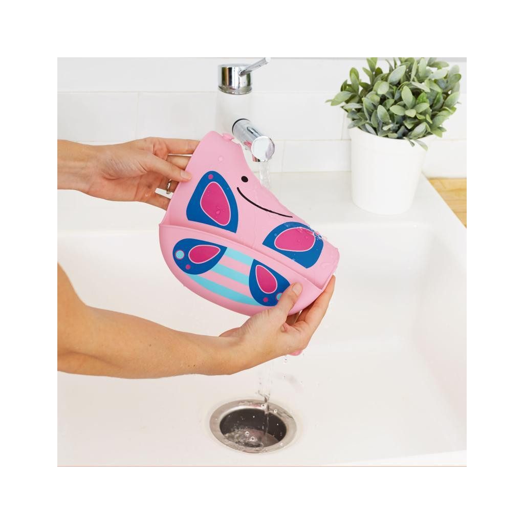 SKIP HOP Zoo Szilikon Előke Pillangó 6h+