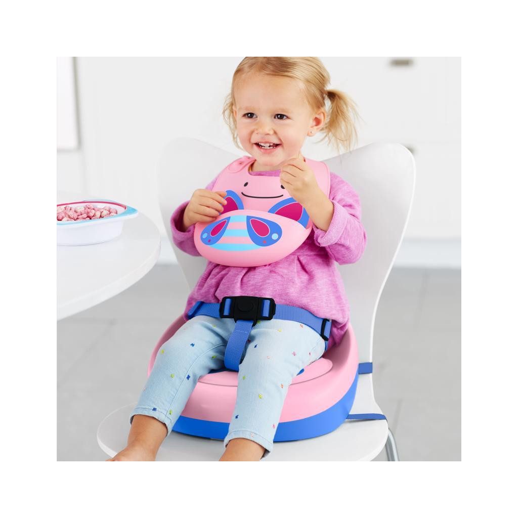 SKIP HOP Zoo Szilikon Előke Pillangó 6h+