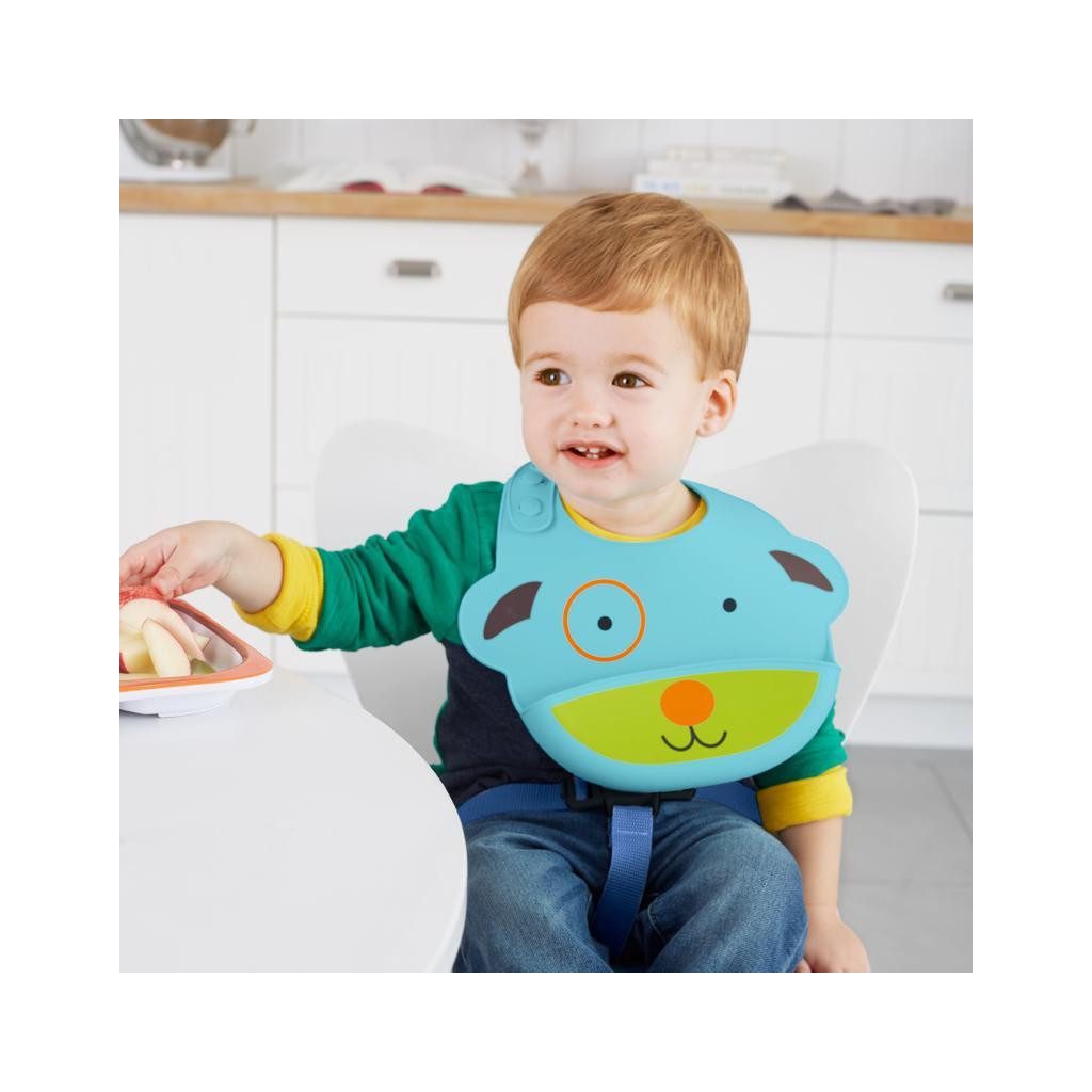 SKIP HOP Zoo Bryndák szilikonos Kutyus 6h+