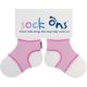 KIKKO Sock Ons Zoknitartó Classic - Baby rózsaszín (0-6h)