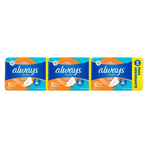 Always Ultra Normal egészségügyi betét (3x40 db)