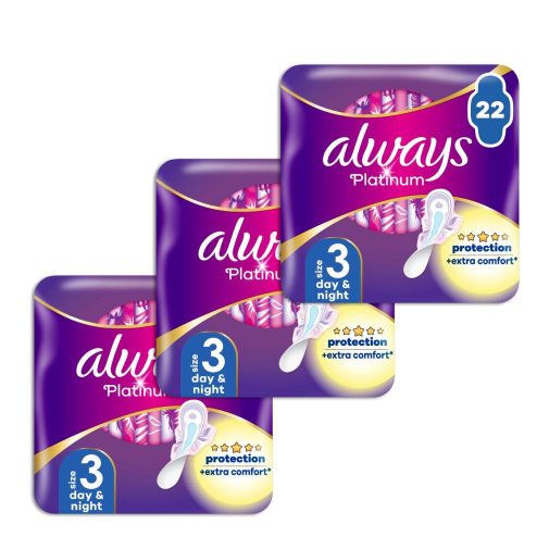 Always Ultra Platinum Night egészségügyi betét (3x22 db)