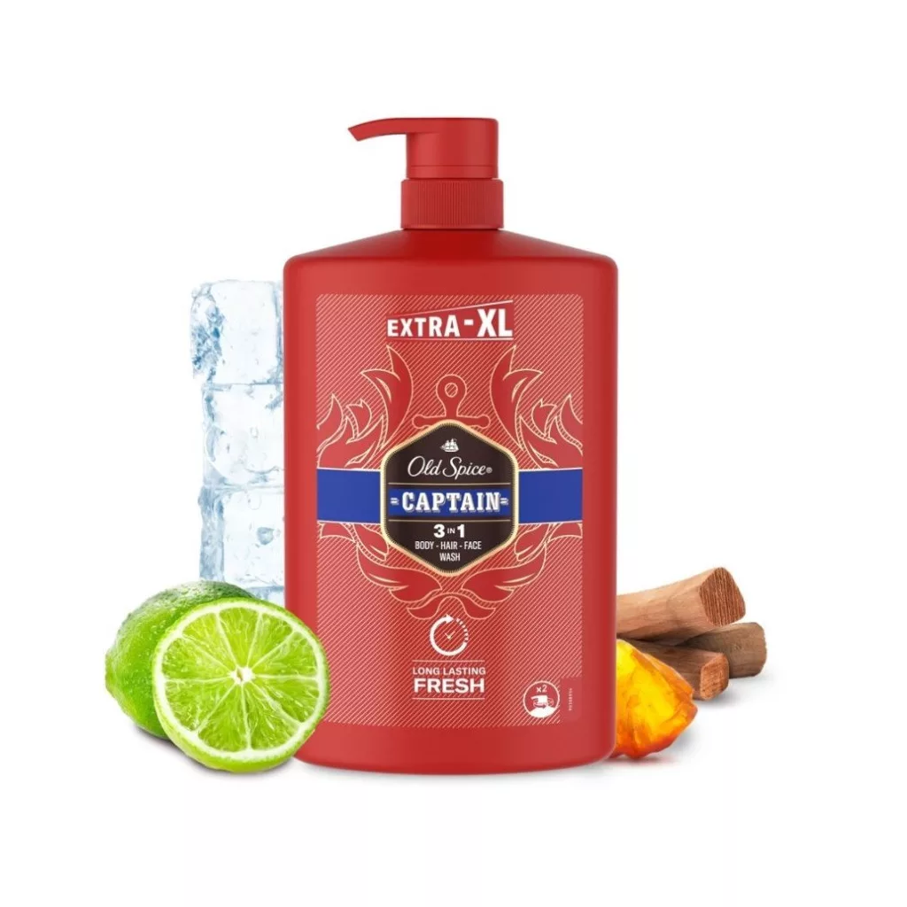 Old Spice Tusfürdő Captain 3x1000 ml