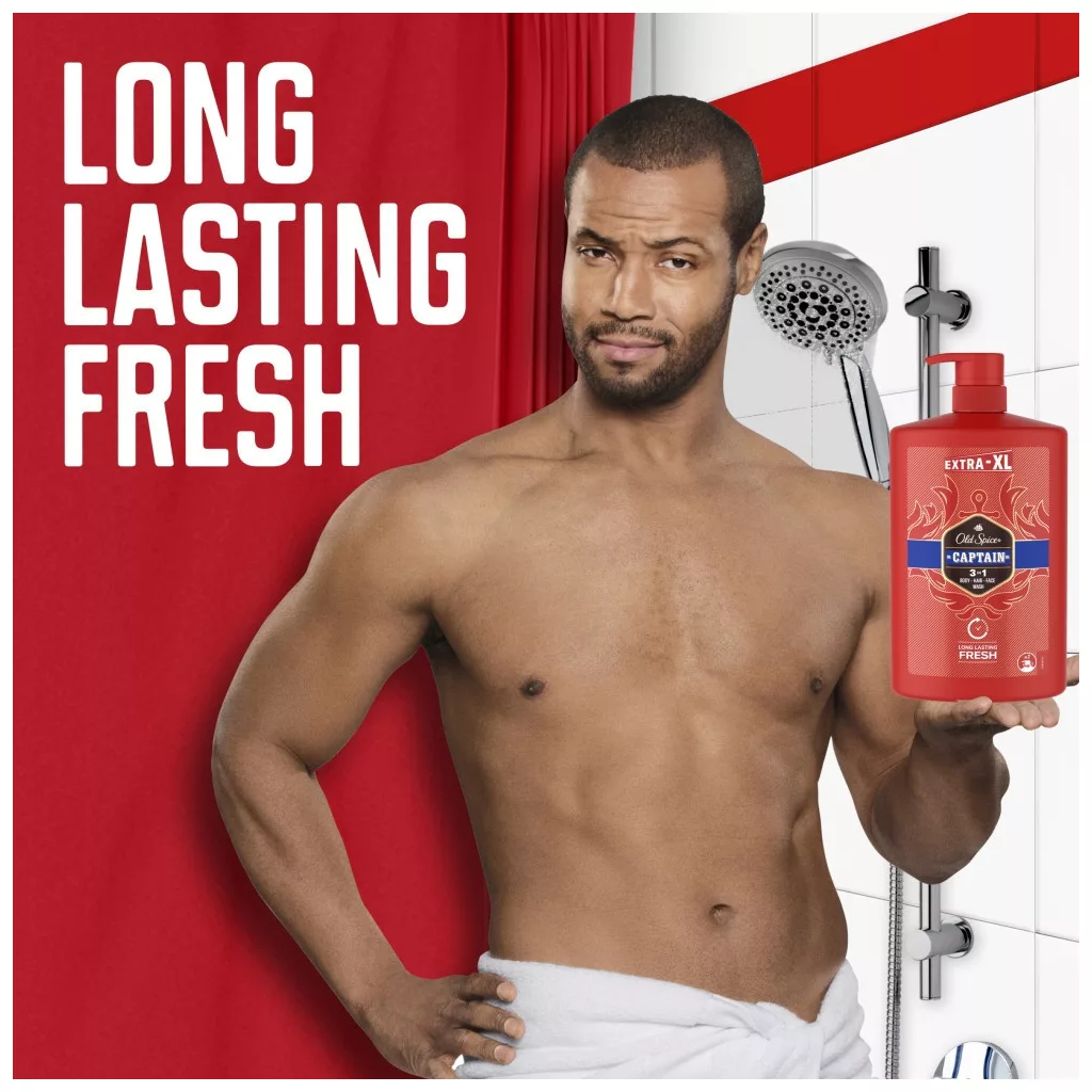 Old Spice Tusfürdő Captain 3x1000 ml