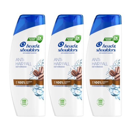 Head & Shoulders Kávés Hajhullás elleni Sampon 3x400 ml