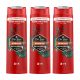 Old Spice Bearglove 3 az 1-ben tusfürdő és sampon (3x400 ml)