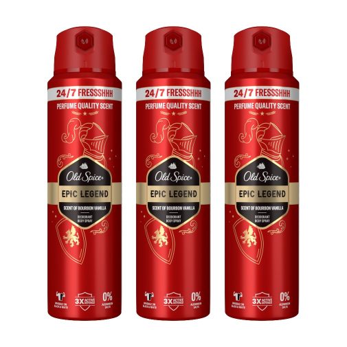 Old Spice Epic Legend dezodor spray férfiaknak (3x200 ml)
