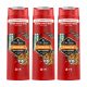 Old Spice Tiger Claw 3 az 1-ben tusfürdő és sampon férfiaknak (3x400 ml)