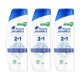 Head & Shoulders Classic Clean 2az1-ben korpásodás elleni sampon (3x330 ml)