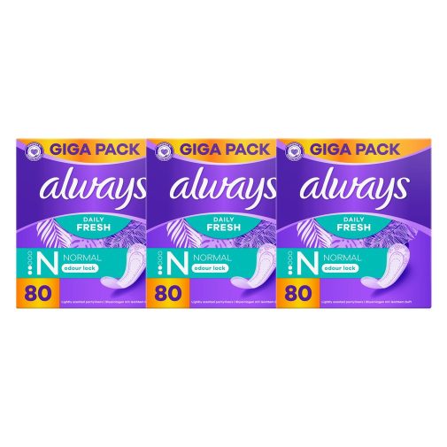 Always Daily Fresh tisztasági betét (3x80 db)