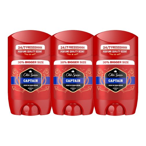 Old Spice Captain stift dezodor férfiaknak (3x65 ml)