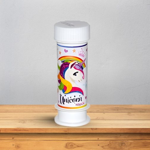 Unikornisos buborékfújó 60 ml  (1 db)