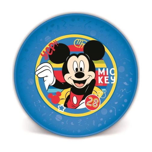 Műanyag Mickey egeres lapostányér