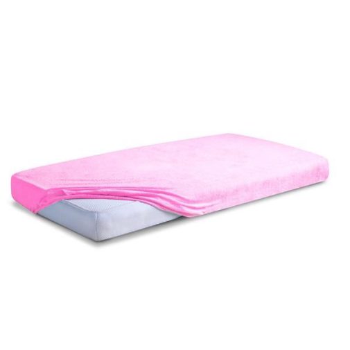 BABYMATEX Frottír lepedő 60x120 cm rózsaszín