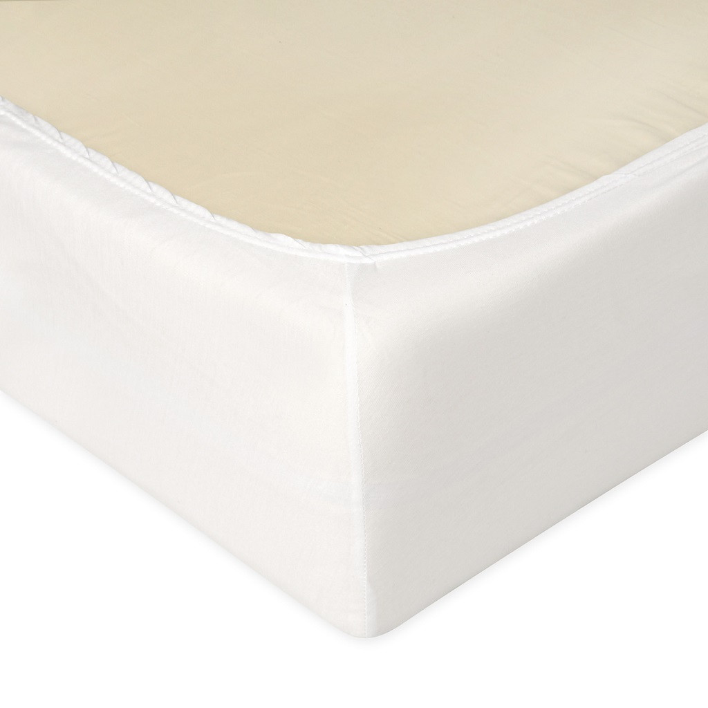 BABYMATEX Jersey lepedő gumival, 60x120 Fehér