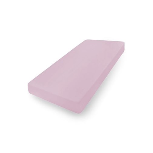 BABYMATEX Jersey lepedő gumival, 60x120 rózsaszín
