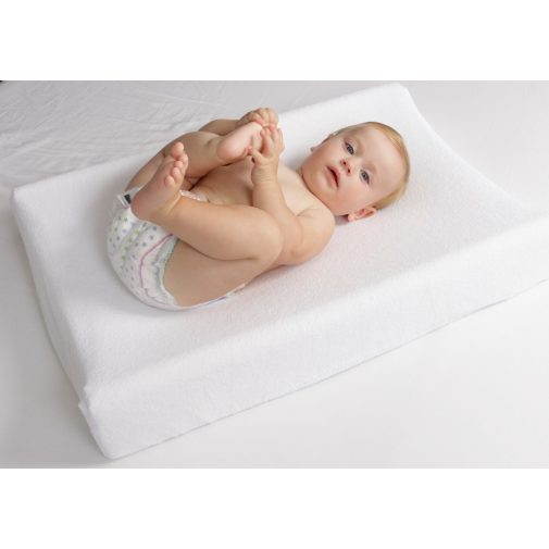 BABYMATEX Fehér pelenkázó alátét huzat