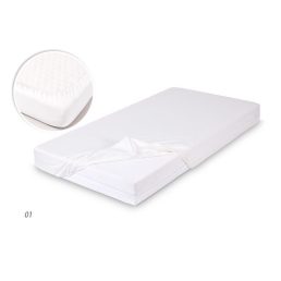 BABYMATEX Bambusz lepedő 60x120 fehér