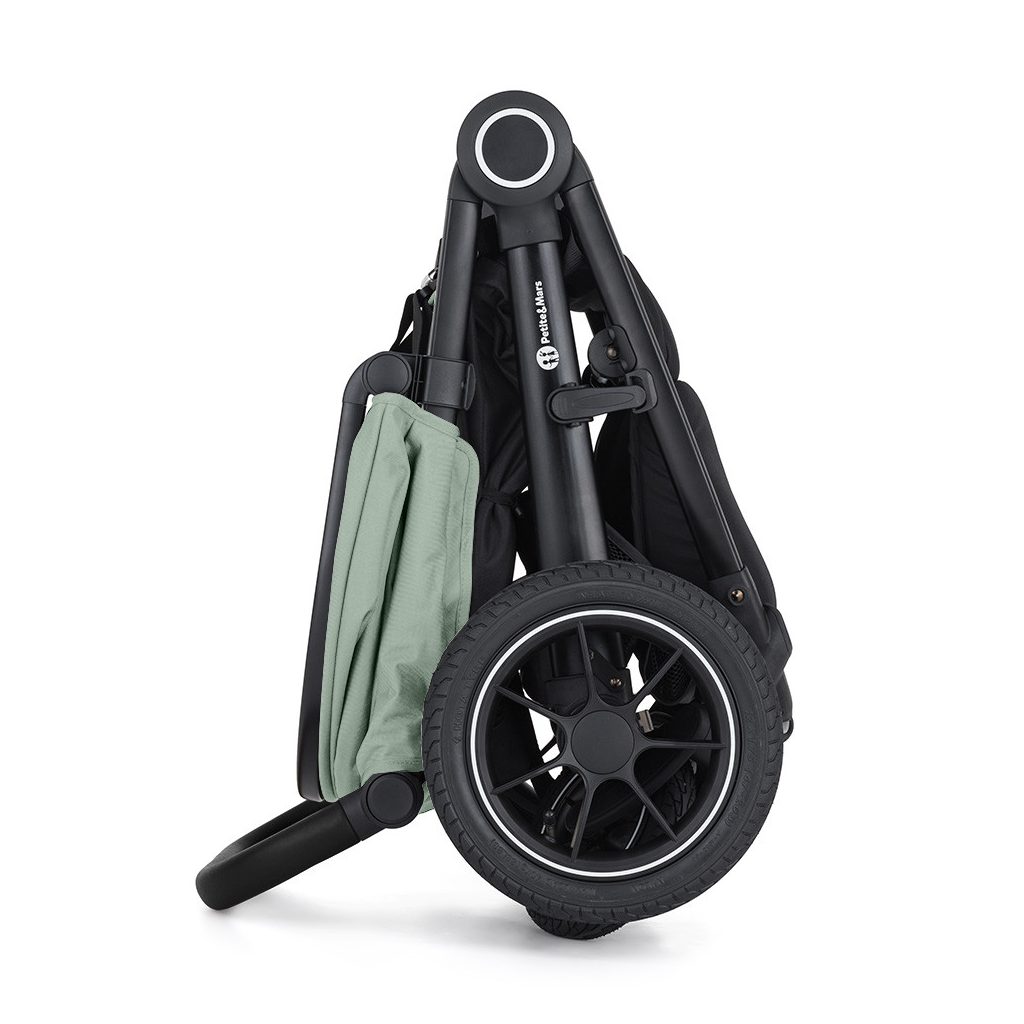 PETITE&MARS Sport babakocsi Street2 Air Black Iron Green